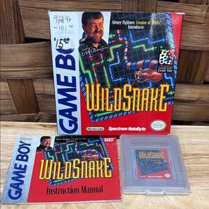 Nintendo Game Boy WildSnake Game - Red CIB